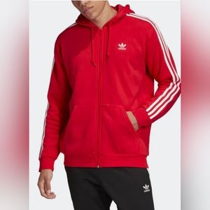 Adidas Originals 3-Stripes FZ Track Top Lush Red FM3764 SOLD OUT